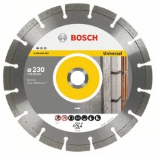 Коло алмазне відрізне PF Universal 230х22 сегментне Bosch 2608602195