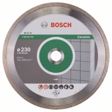 Коло алмазне відрізне PF Ceramic 230х22 кераміка Bosch 2608602205