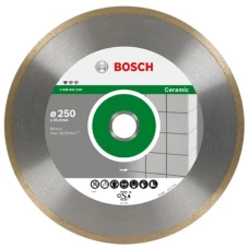 Коло алмазне відрізне PF Ceramic 250х30/25,4 кераміка Bosch 2608602539