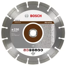 Круг алмазный отрезной PF Ceramic 230х22 абразивный бетон Bosch 2608602619