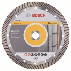 Круг алмазный отрезной BF Universal 230х22 турбо Bosch 2608602675