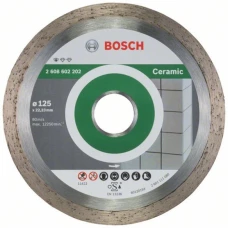 Алмазне відрізне коло з кераміки Bosch PF Ceramic (125х22.23) (2608603232)