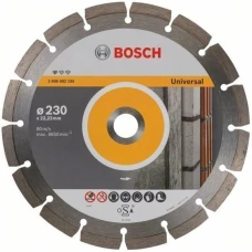 Коло алмазне відрізне PF Universal 230х22 сегмент (10шт) Bosch 2608603248