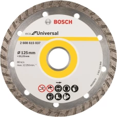 Алмазне відрізне коло по бетону Bosch ECO Universal (125х22.23) (2608615046)