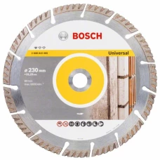 Алмазне відрізне коло по бетону Bosch PF Universal (230х22.23) (2608615066)