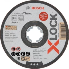 Коло відрізне Bosch A60 Standard for Inox (125х1х22.23 мм) (2608619267)