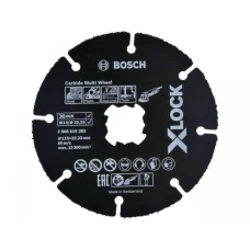 Відрізне коло Bosch X-LOCK Carbide Multi Wheel (115x1х22.23 мм) (2608619283)