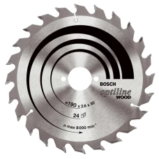 Пиляльний диск Bosch Optiline Wood (190х20х36Т) (2608640613)