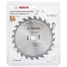 Пиляльний диск Bosch Eco for Wood (190х20х24Т) (2608644375)