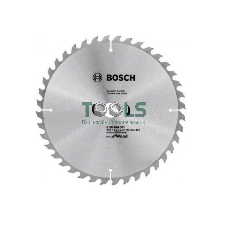 Пильный диск Bosch Optiline Wood ECO (305х30х40Т) (2608644385)