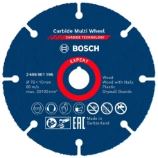 Коло відрізне Bosch Expert Carbide (76х1х10 мм) (2608901196)