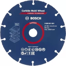 Коло відрізне Bosch Carbide Multi Wheel (180х1х22.23 мм) (2608901681)