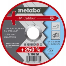 Круг отрезной 125х1,6х22 M-Calibur металл Metabo 616286000