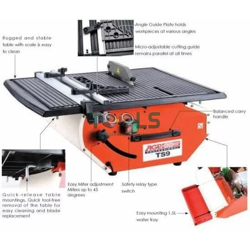 Плиткорез AGP TS9