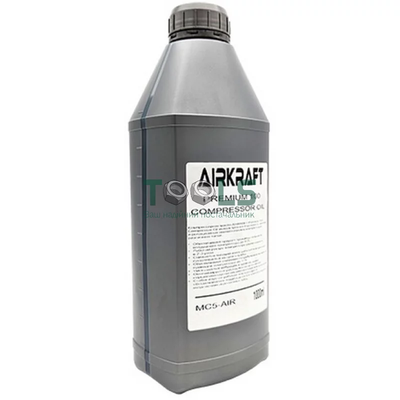 Компрессорное масло AIRKRAFT Premium 100 Compressor Oil, 1 л (MC5-AIR-1L)