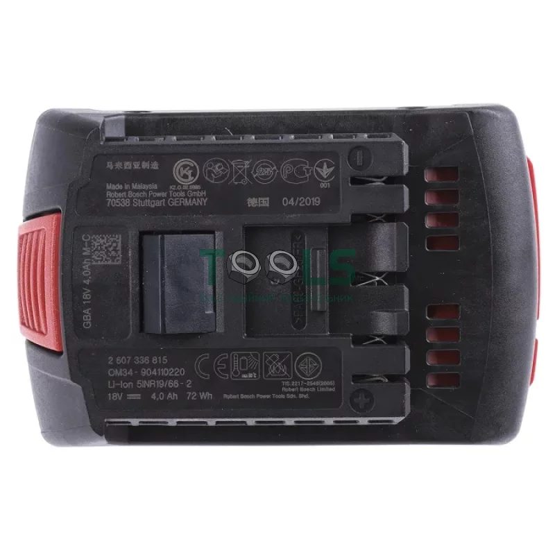 Комплект аккумуляторов Bosch Premium Professional GBA (Li-Ion, 18 В, 12х4 А*ч) (0602494004)