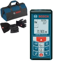 Дальномір лазерний Bosch GLM 80 (сумка + шапка + рукавички + шарф) (06159940M2)