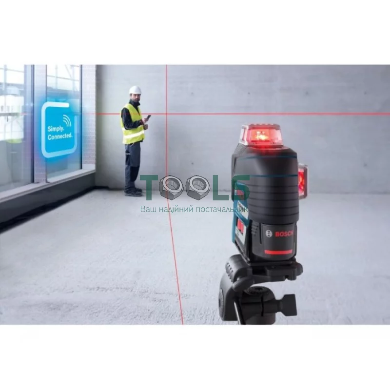 Лазерный нивелир Bosch GLL 3-80 C + BM1 + LR7 (120 м) (0601063R05)