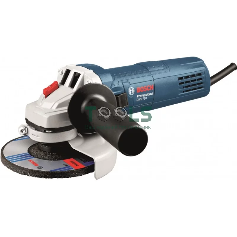 Кутова шліфувальна машина Bosch GWS 750 S Professional (750 Вт) (0601394121)