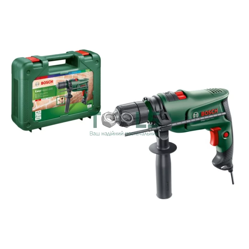 Дрель ударная Bosch EasyImpact 600 (0.6 кВт) (0603133020)