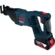 Ножовка аккумуляторная Bosch GSA 18 V-LI (18 В, 4 А*ч, 2700 ход/мин) (0615990L6H)