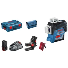 Лазерний нівелір Bosch GLL 3-80 C Professional + BM1 + L-Boxx 136 (12 В, 2 А*год, 120 м) (0601063R02)