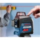 Лінійний лазерний нівелір Bosch Professional GLL 3-80 (30 м - 120 м із приймачем) (0601063S00)