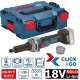 Акумуляторна пряма шліфувальна машина Bosch GGS 18V-23 LC (18 В, без АКБ) (0601229100)