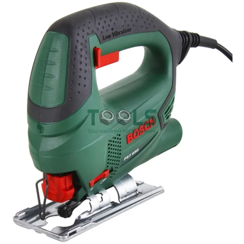 Лобзик электрический Bosch PST 650 (0.5 кВт, 3100 ход/мин) (06033A0721)