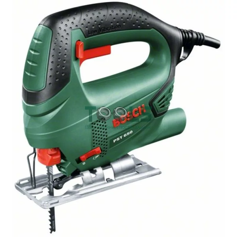 Лобзик электрический Bosch PST 650 (0.5 кВт, 3100 ход/мин) (06033A0721)