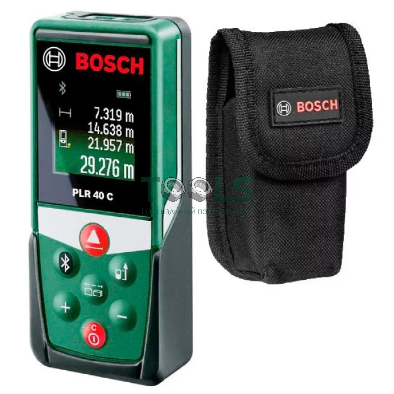 Лазерний далекомір Bosch PLR 40 C (0.05-40 м) (0603672320)