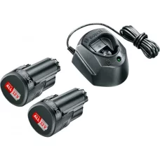 Стартовый набор Bosch (2 аккумулятора Li-Ion, 12 В, 1.5 А*ч + зарядное устройство GAL 1210 CV) (1600A01L3E)