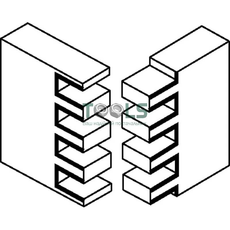 Фреза прямая, концевая пазовая 16x20 мм, хвостовик 8 мм Bosch 2608628388