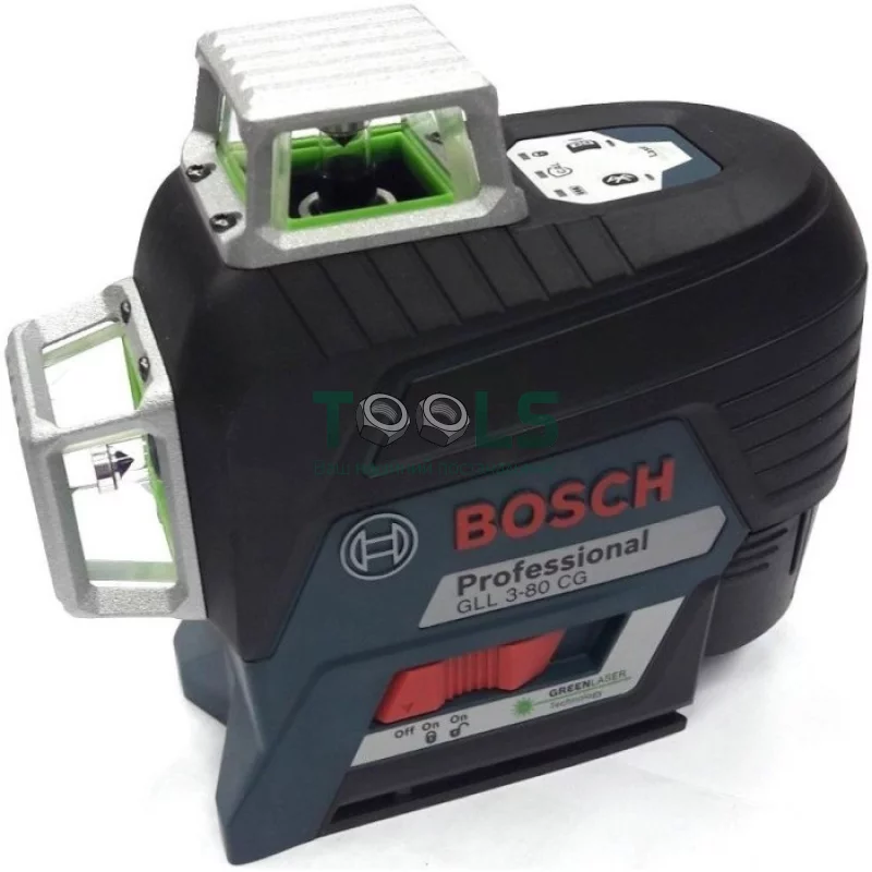 Лазерный нивелир Bosch GLL 3-80 CG + держатель BM1 + аккумулятор + L-Boxx (0601063T00)