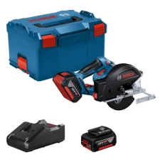 Акумуляторна дискова пилка Bosch Professional GKM 18V-50 (18 В, 2х5 А*год, 136 мм) (06016B8002)