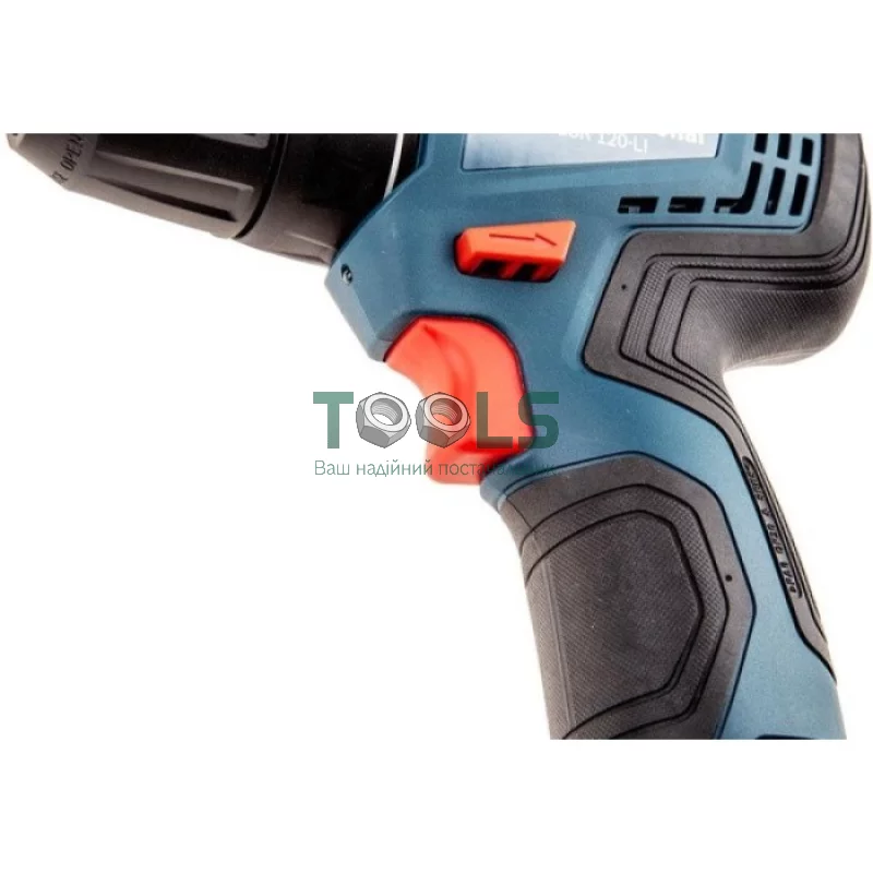 Шуруповерт аккумуляторный Bosch GSR 120-LI + GLI 12V-300 (12 В, 2х2 А*ч, 30 Н*м) (06019G8004)