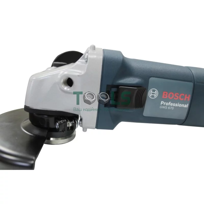 Кутова шліфувальна машина Bosch GWS 670 Professional (670 Вт, 125 мм) (0601375606)