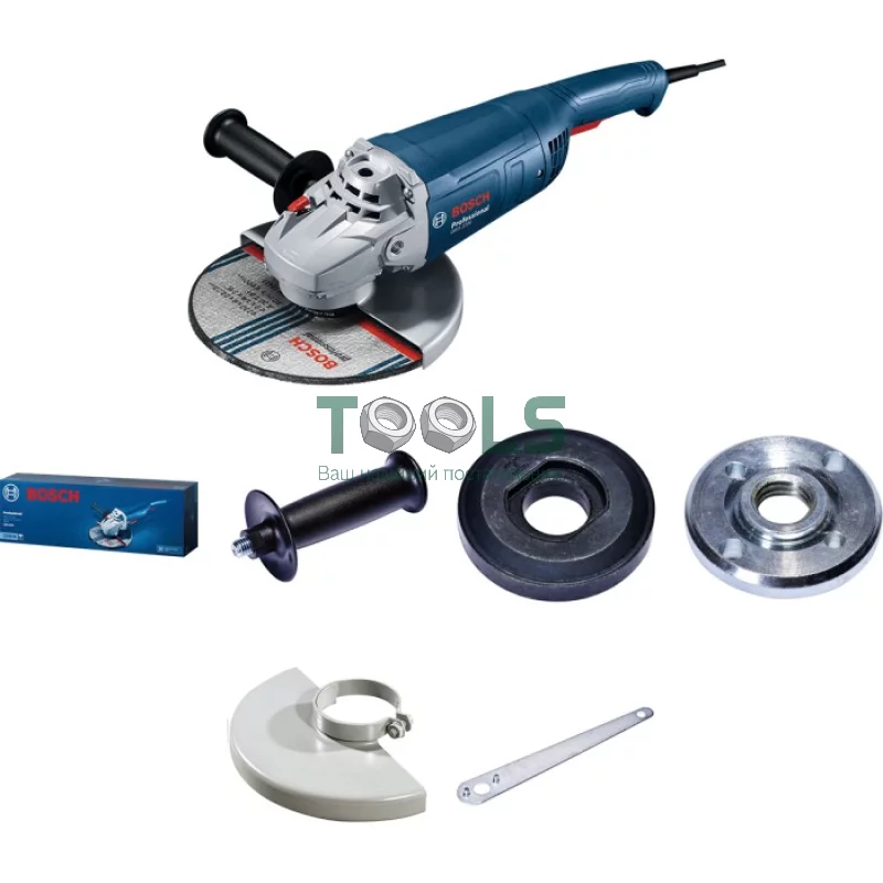 Угловая шлифмашина Bosch GWS 2200 Professional (2.2 кВт, 230 мм) (06018C1320)