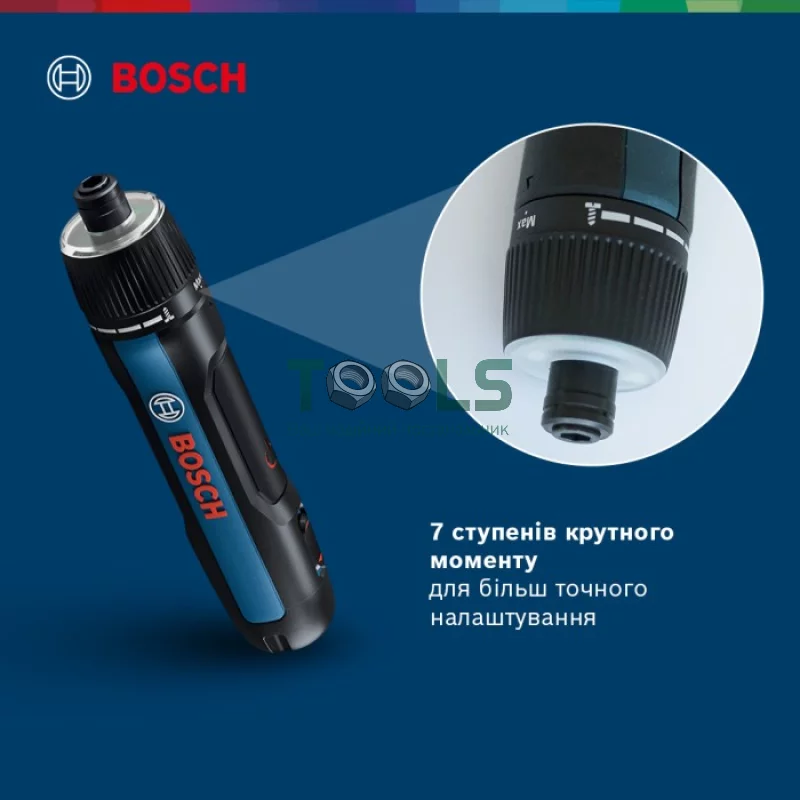 Отвертка аккумуляторная Bosch GO 2 Professional (3.6 В, 1.5 А*ч, 5 Н*м) (06019H2100)