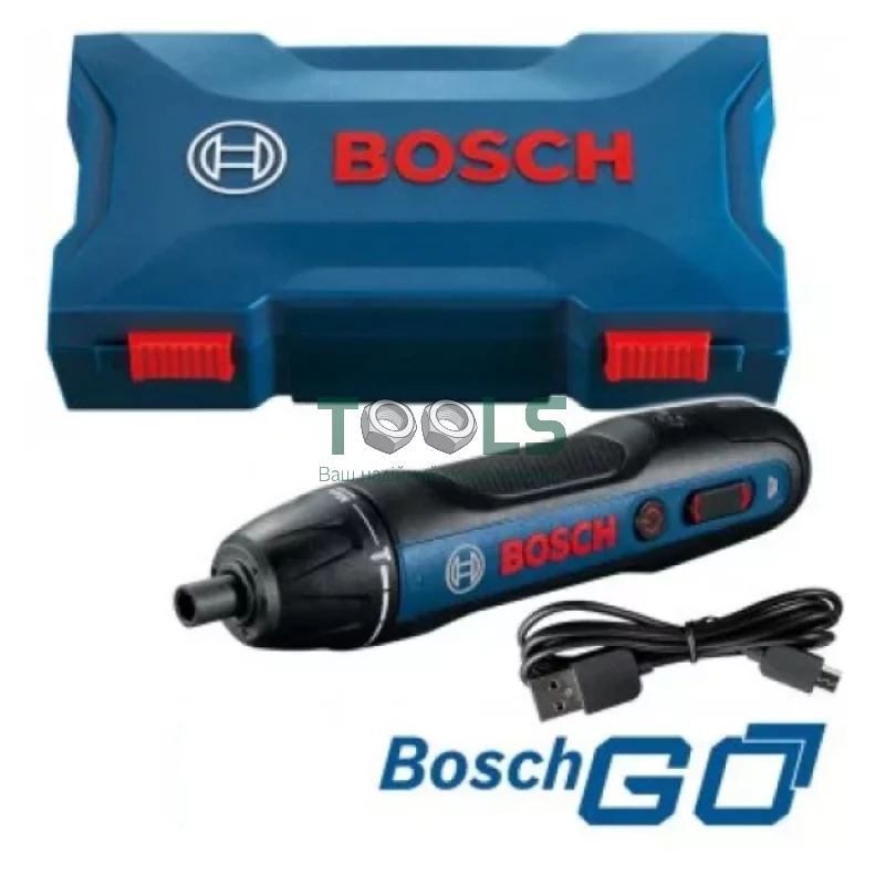 Отвертка аккумуляторная Bosch GO 2 Professional (3.6 В, 1.5 А*ч, 5 Н*м) (06019H2100)