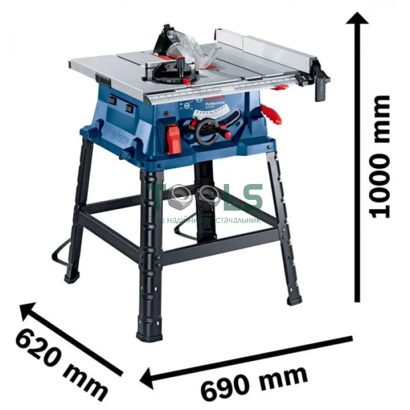 Стол распылительный Bosch GTS 254 Professional (1.8 кВт, 254 мм) (0601B45000)