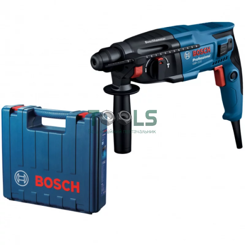 Перфоратор Bosch GBH 220 Professional (0.72 кВт, 2 Дж) (06112A6020)