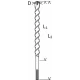 Бур Bosch SDS-Max-7 Speed ​​X (40х800х920 мм) (2608586804)