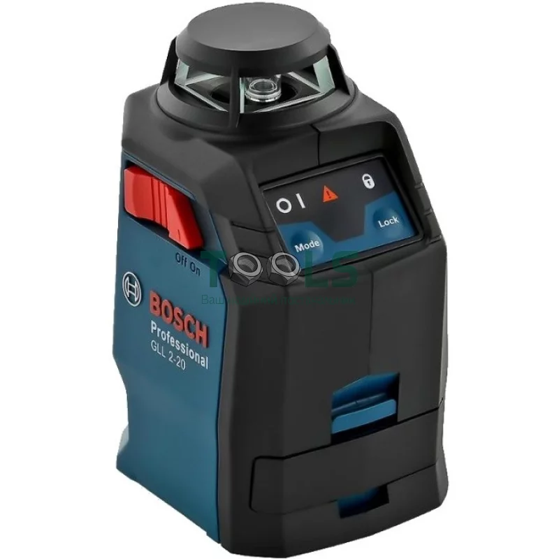 Линейный лазерный нивелир Bosch Professional GLL 2-20 + BM3 + кейс (20 м) (0601063J00)