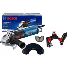 Кутова шліфувальна машина Bosch GWS 17-125 S Professional + насадка-борозенка Distar Mechanic AirChaser (06017D0300+19568442224)