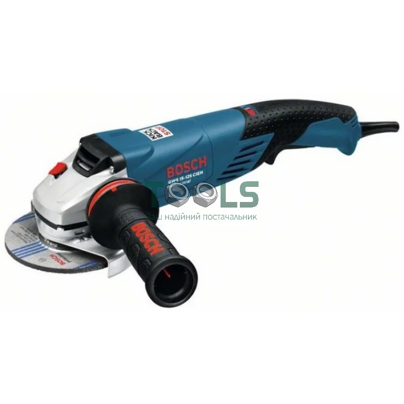 Угловая шлифмашина Bosch GWS 15-125 CIEHV (1500 Вт, 125 мм) (0601830322)