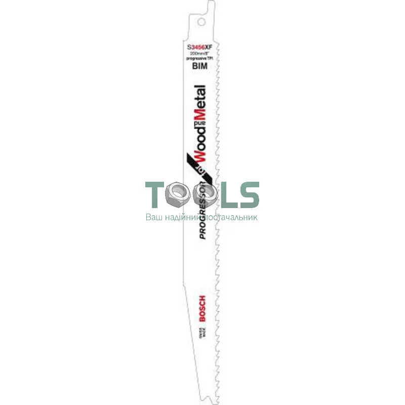 Полотно сабельное для ножовки S 3456 XF универсал Bosch 2608654405