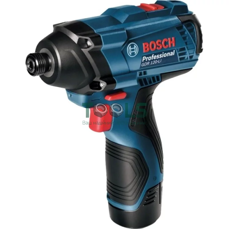 Дрель-шуруповерт Bosch GSR 120-LI + гайковерт Bosch GDR 120-LI (12 В, 2х2 А*ч) (06019G8023)