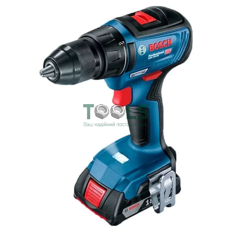 Дрель-шуруповерт аккумуляторный Bosch GSR 18V-50 (18 В, 2 А*ч) (06019H5000)