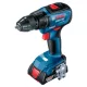 Дрель-шуруповерт аккумуляторный Bosch GSR 18V-50 (18 В, 2 А*ч) (06019H5000)